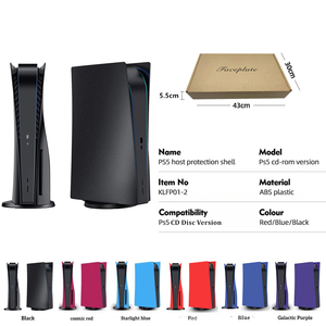 Funda protectora de Edición de Disco mate para consola Playstation 5 para accesorios de <span class=keywords><strong>PS5</strong></span>, placa frontal de repuesto para pieles de - Product Image 6