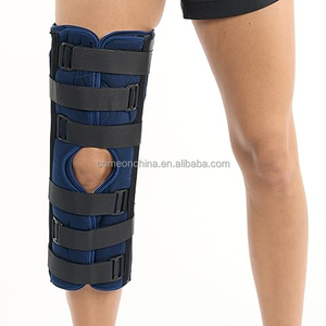 Estabilizador de rodillera suave con correa para la pierna para la recuperación de la cirugía de desplazamiento de artritis del LCA Fracturas de rodilla Protección de inestabilidad - Product Image 2