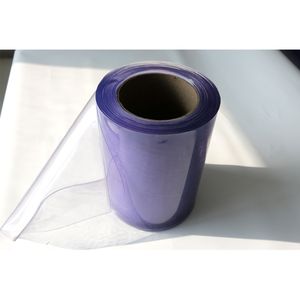 Rideau en PVC transparent de 2, 3, 4 mm d'épaisseur, largeur de 200, 300, 400 mm, rouleau de 50 m, bonne transmission de la lumière, anti-salissure pour atelier et canal. - Product Image 1