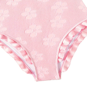 Trajes <span class=keywords><strong>De</strong></span> Bano <span class=keywords><strong>Mayo</strong></span> Pink Bow Girls Womens Traje <span class=keywords><strong>de</strong></span> baño Vintage Ruffles Traje <span class=keywords><strong>de</strong></span> baño <span class=keywords><strong>de</strong></span> una pieza para mujer - Product Image 4