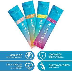 ผงอิเล็กโตรไลต์สำหรับบรรเทาภาวะขาดน้ำเครื่องดื่มเพิ่มความชุ่มชื้นก่อนออกกำลังกาย - Product Image 5