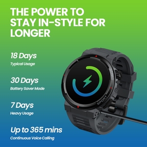 Qualité usine Zeblaze Ares 3 <span class=keywords><strong>Plus</strong></span> 1.43 pouces Fitness & Wellness Smart Watch prend en charge la surveillance de la santé 24H (rouge flamme) - Product Image 6