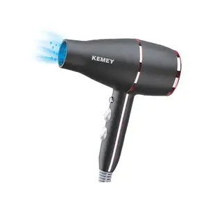 KEMEY KM-8521 Blow Dryer 2in1 Hairdressing Barber Salon Tool Strong Power Hair Dryer