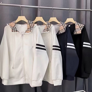 แจ็กเก็ตมีฮู้ดปักลายการ์ตูนสำหรับผู้ชายเสื้อแจ็คเก็ตดีไซน์หรูสำหรับฤดูใบไม้ผลิและฤดูใบไม้ร่วง2026 - Product Image 1