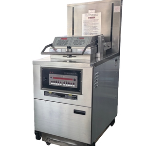 Freidora Eléctrica de 8 Cabezas, Capacidad de 55L, Cuerpo Completo de Acero Inoxidable 304, Uso Comercial, <span class=keywords><strong>Estilo</strong></span> Henny Penny, <span class=keywords><strong>Pollo</strong></span> Frito <span class=keywords><strong>Estilo</strong></span> <span class=keywords><strong>KFC</strong></span> - Product Image 1