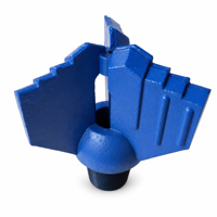 Foret grattoir de 6 pouces à 3 ailettes en acier inoxydable forgé, lot de 1 pièce pour puits d'eau et pièces de machines minières