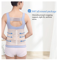 Ceinture abdominale post-partum légère, fixateur de silhouette, gainant amincissant respirant pour la récupération corporelle, corset amincissant la taille