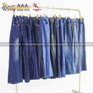 कुंगफुकिंगा शरद के दूसरे हाथ में महिलाओं की जींस बेल-पॉलिएस्टर/कपास सामग्री साफ थोक 90% - Product Image 5