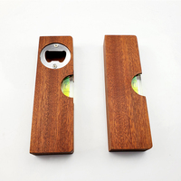 Ouvre-bouteille en bois personnalisé en gros, ouvre-bouteille multifonctionnel simple et portable pour l'extérieur avec poignée en bois