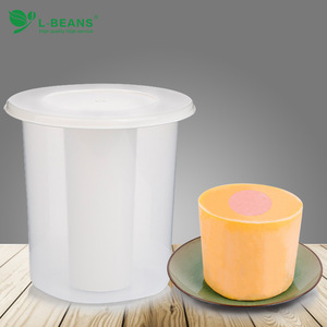 Cubo de plástico para hielo raspado L-Beans con tapa reutilizable para hacer bloques de hielo - Product Image 2