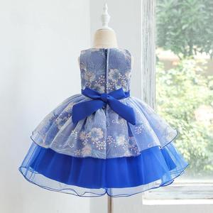 Rosa di un anno di luna piena <span class=keywords><strong>bambina</strong></span> <span class=keywords><strong>abiti</strong></span> da compleanno <span class=keywords><strong>per</strong></span> <span class=keywords><strong>bambina</strong></span> vestito a fiori festa di nozze tulle bambino abito da sera <span class=keywords><strong>per</strong></span> 2Y - Product Image 3