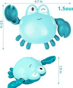 DWI-juguetes de baño para niños, cangrejo de natación, Animal, Baño - Product Image 4