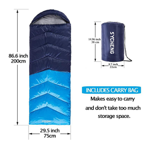 Saco de Dormir Personalizado al por Mayor para las Cuatro Estaciones, Ligero, Impermeable, Plegable, para Viajes y Campamento - Product Image 2
