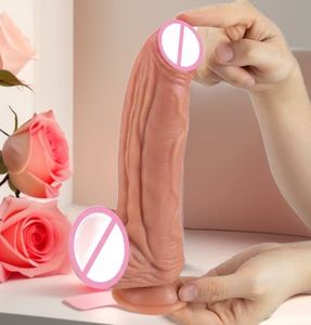 Großhandel superlang realistisches Sexspielzeug für Erwachsene Penis-Spielzeug großer Dildo für Damen Penis-Masturbator - Product Image 5