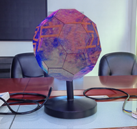 360 degrés forme créative P2 couleur Rgb boule Flexible sphérique circulaire ronde vidéo LED sphère écran d'affichage