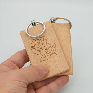 Paw Sunflower Rattan Bead School Teacher Whistle Oval Wood Eco-Friendly Custom Laser Engraved Name Wooden Keychain for