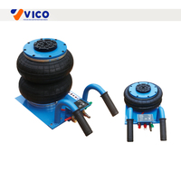 Outils de réparation automobile personnalisés levage 3 tonnes 3.5 tonnes triple air sac gonflable voiture cric de levage pneumatique ballon Air Jacks