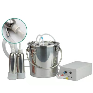 Máquina <span class=keywords><strong>de</strong></span> Ordeño Eléctrica Recargable, Mini Equipo Portátil <span class=keywords><strong>de</strong></span> Succión <span class=keywords><strong>de</strong></span> Leche Pulsante para Vacas, Ovejas y Burros - Product Image 3