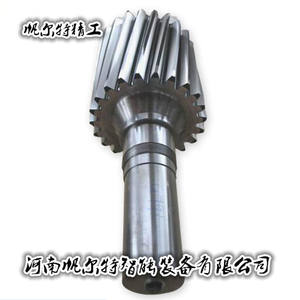 การผลิตชิ้นส่วนเกียร์และเพลาสไปลน์แบบ OEM ที่มีความแม่นยำสูง ด้วยวิธีการตีขึ้นรูปที่แข็งแรง พร้อมโครงสร้างเกลียว ออกแบบเพลาเอาต์พุตเกียร์ตามความต้องการ - Product Image 2
