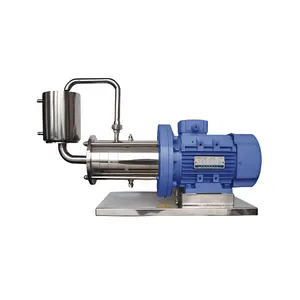 DZJX kleiner 3-stufiger inline-hochscheren-homogenizationstank pumpe inline pulver-statikmischer dreistufig-emulgationsmischpumpen