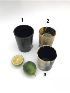 แก้วเขาควายธรรมชาติคุณภาพระดับพรีเมี่ยมเคลือบผิวด้านนอกมันวาวสำหรับงานเทศกาลและให้เป็นของขวัญ - Product Image 4