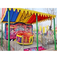 Attrazione da Parco Divertimenti Grande Giostra Girevole Crazy Tagada Disco in Vendita a Prezzo di Fabbrica