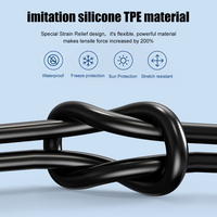 Extensor de ángulo recto Thunderbolt 4 A239 USB C Cable macho a L compatible con transferencia de datos de 40Gbps 240W 8K 60Hz Cable USB para Vide