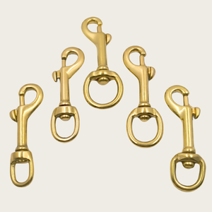 Moschettone Girevole in Ottone Massiccio per Cani e Animali Domestici - Product Image 6