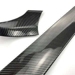 Mercedes-Benz Center Console Carbon Fiber Trim Panel For C-Class GLC C180L C200L GLC260 Interior Modification - Product Image 4