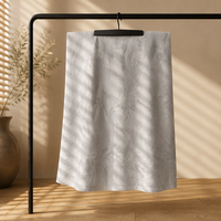 Tissu brocart tricoté 100 % polyester imperméable à motif tissé personnalisé pour vêtements et textiles de maison - Échantillon de poids moyen disponible