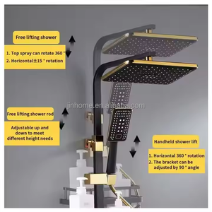 5年保修酒店浴室淋浴套件高压节水淋浴套件ce认证智能淋浴 - Product Image 6