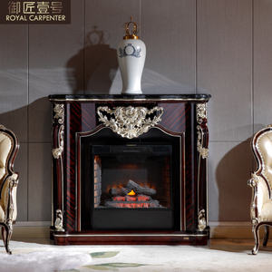 Meuble de <span class=keywords><strong>cheminée</strong></span> de style néoclassique européen luxueux, chef-d'œuvre n° 1, grand mobilier de salon pour villa, chaise élégante - Product Image 2