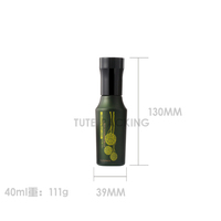 Botol Kaca Frosted Custom Print untuk Toner Serum Kosmetik Mewah, Masker Wajah, Krim, Wadah Kosmetik Kaca Mewah