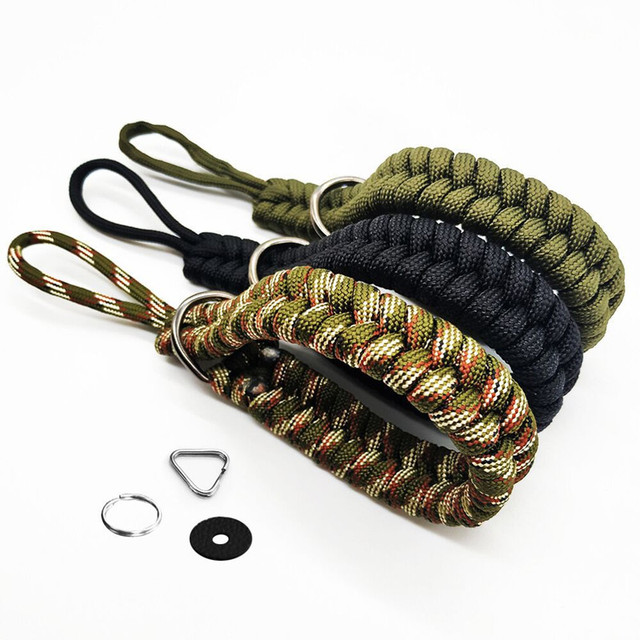 KAMPHO Adjustable Nylon Braided Wristband Hand Strap Wrist Grip Lanyard for Nikon Pentax Canon Sony Digital Camera