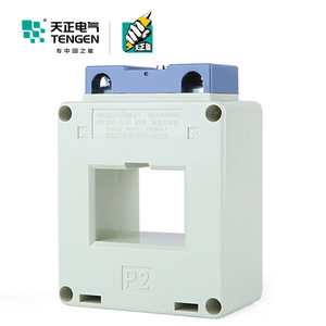 หม้อแปลงกระแสไฟฟ้า 400/5A 50Hz 0.5 คลาส 1 ระยะห่างรูหม้อแปลง 40 มม. P1 S1 S2 มีเครื่องหมาย - Product Image 2