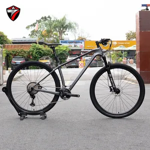 Bicicleta de Montaña TWITTER WARRIORpro de Fibra de Carbono de <span class=keywords><strong>2</strong></span>*12 Velocidades, 29 Pulgadas, Suspensión de Aire de Alta Velocidad, Freno de Disco, Horquilla de Acero, Aleación de Aluminio - Product Image 1