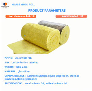 <span class=keywords><strong>Rouleau</strong></span> <span class=keywords><strong>de</strong></span> <span class=keywords><strong>laine</strong></span> <span class=keywords><strong>de</strong></span> <span class=keywords><strong>verre</strong></span> 20k épaisseur <span class=keywords><strong>120mm</strong></span>, écologique, ignifuge, matériaux <span class=keywords><strong>de</strong></span> construction, isolation thermique intérieure/extérieure pour entrepôts - Product Image 4
