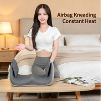 Coussin de siège chauffant pour le coccyx, masseur fessier à compression d'air, masseur de hanche vibrant pour la sciatique et le piriforme, pour la maison et le bureau