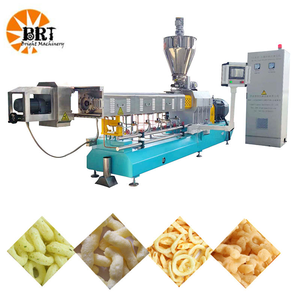 เครื่องอัดรีดข้าวโพดข้าวโพดแบบอัตโนมัติเครื่องทำขนมขบเคี้ยวแบบพองสำหรับสายการผลิตอาหารขนมขบเคี้ยวดีไซน์ใหม่ - Product Image 2