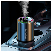 Diffuseur d'aromathérapie portable sans eau électrique USB haut de gamme pour voiture, avec design luxueux pour hôtel et usage extérieur