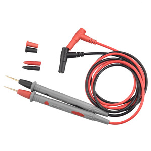 Baolian Multimeter Probes With Steel Needles Silicone Leads For Electrical Testing - Product Image 1