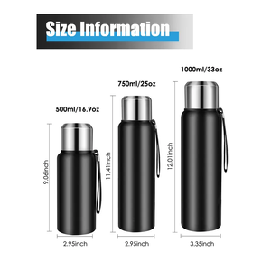 大折扣32盎司隔热水瓶双壁不锈钢运动水真空瓶 - Product Image 5