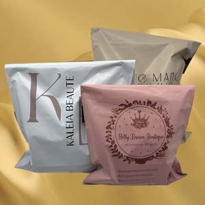 Sacs d'expédition roses personnalisés, sacs d'expédition, autocollants, écologiques, biodégradables, sacs de coursier pour vêtements - Product Image 6