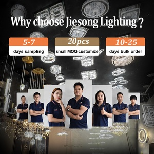 Công nghiệp đương đại phong cách phòng nhà hàng trần chiếu sáng hiện đại vòng 3 đầu tối giản Đèn chùm thủy tinh - Product Image 5