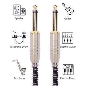 Cavo per Chitarra Elettrica e Basso Swift Horse CB-02-X Personalizzabile, Nero, Leggero, con Logo Personalizzato, 3m/5m/10m, Vendita all'Ingrosso - Product Image 6