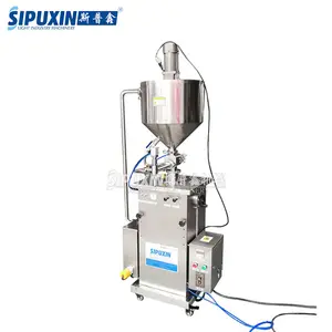 SPX Jam Liquid Filling Machine Semi-automatic Heating Mixing Filling Machine hot juice filling machine