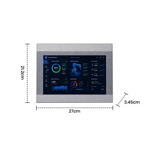 Écran tactile d'interface homme-machine de 10,1 pouces, résolution 1024*600, ports Ethernet USB <span class=keywords><strong>COM</strong></span>, automatisation industrielle - Product Image 2
