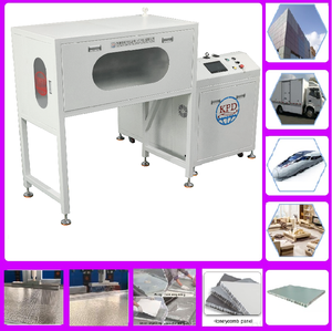 Machine <span class=keywords><strong>de</strong></span> distribution <span class=keywords><strong>de</strong></span> colle pour feuilles <span class=keywords><strong>de</strong></span> mousse XPS en <span class=keywords><strong>fibre</strong></span> <span class=keywords><strong>de</strong></span> <span class=keywords><strong>verre</strong></span> alvéolée FRP, machine <span class=keywords><strong>de</strong></span> pulvérisation <span class=keywords><strong>de</strong></span> PU 2K - Product Image 5