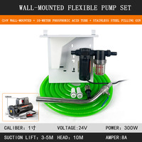 Ventes directes d'usine Cavitt, ensemble de pompe à impeller flexible à montage mural 12V/24V/220V pour usage industriel