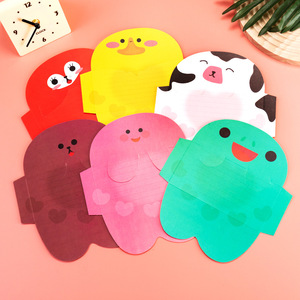 <span class=keywords><strong>Carte</strong></span> de vœux créative coréenne pour la Journée des enfants, en carton imprimé 3D quatre couleurs, motif animaux de dessin animé, pour l'<span class=keywords><strong>anniversaire</strong></span> des enfants de maternelle - Product Image 3